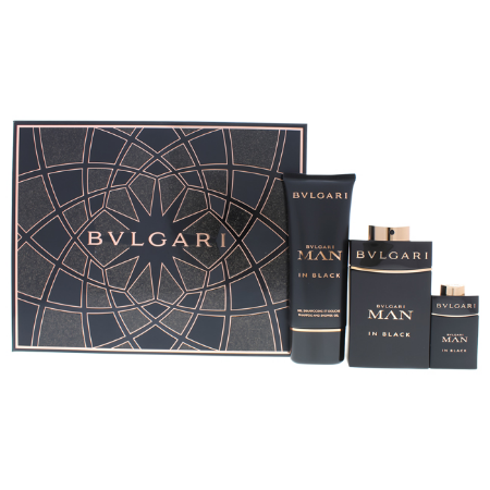 Bvlgari Man In Black Eau de Parfum 3 Piece Gift Set for Men - Masionstore
