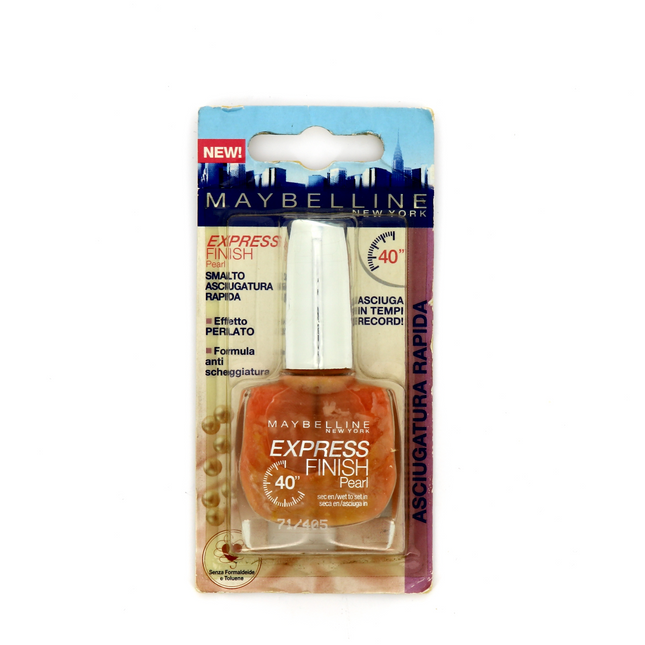 Maybelline Express Finish 40 Seconds – Nail Polish for Women, Nr. 405, Pearl, 10 ml