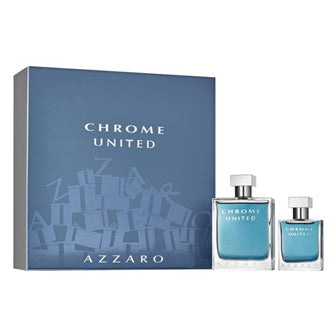 Azzaro Chrome United Eau de Toilette Gift Set for Men - Masionstore