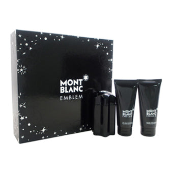 Mont Blanc Emblem 3 Piece Gift Set For Men - Masionstore