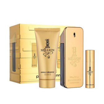 Paco Rabanne 1 Million 3 Piece Gift Set For Men Paco Rabanne