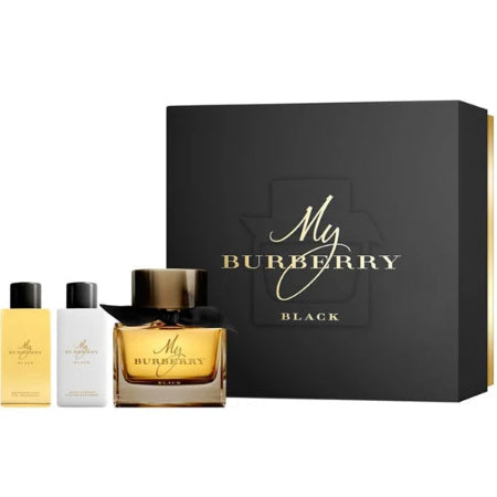 My Burberry Black 3 Piece Gift Set for Women - Masionstore