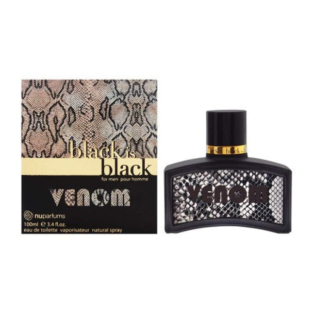 Black Is Black Venom Eau De Toilette Nu Parfums