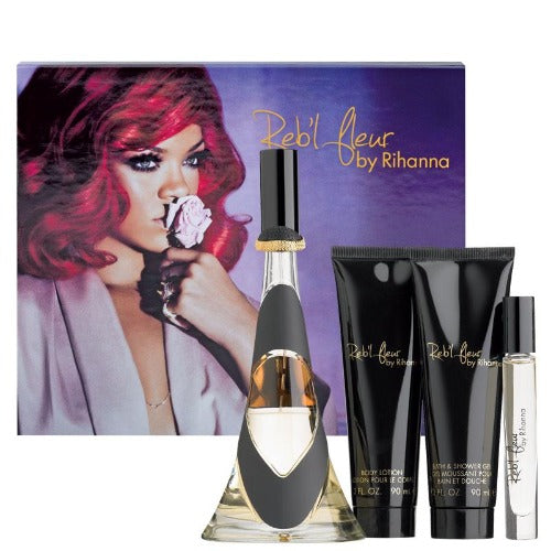 Rihanna Reb'L Fleur 4 Piece Gift Set for Women