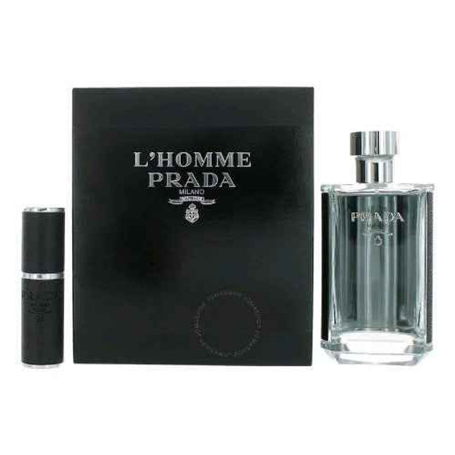 Prada L'Homme 2 Piece Travel Gift Set