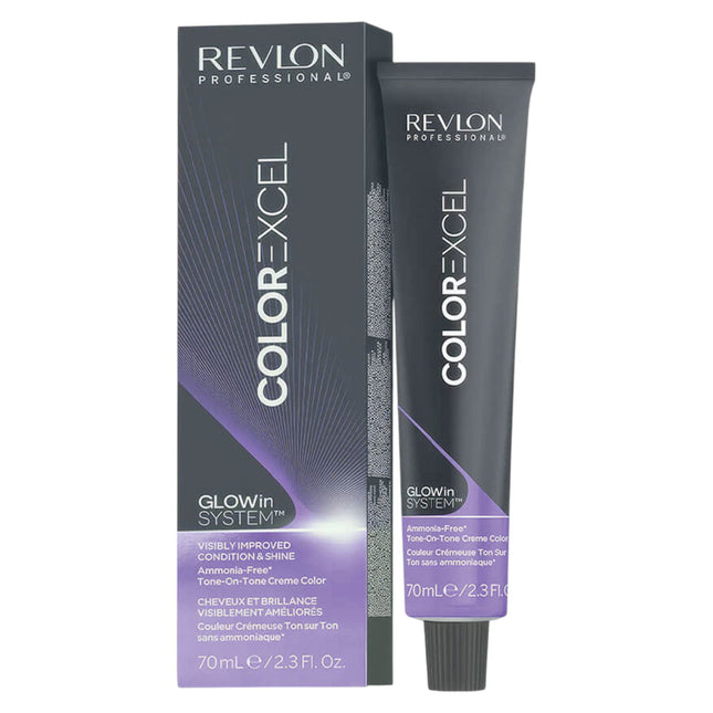 Revlon Revlonissimo Colorsmetique Colour Excel 70ml - 5.25 Light Iridescent Mahogany, 70 ml for Women