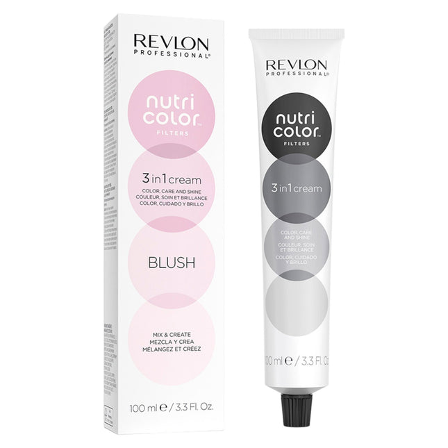 Revlon Nutri Color Filters 3 in 1 Cream Hair Colourant 100ml - Blush, 100 ml for Unisex