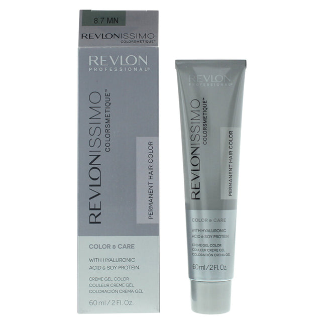 Revlon Revlonissimo Colorsmetique Permanent Hair Color 60ml - 8.7MN Light Blonde Maximum, 60 ml for Unisex