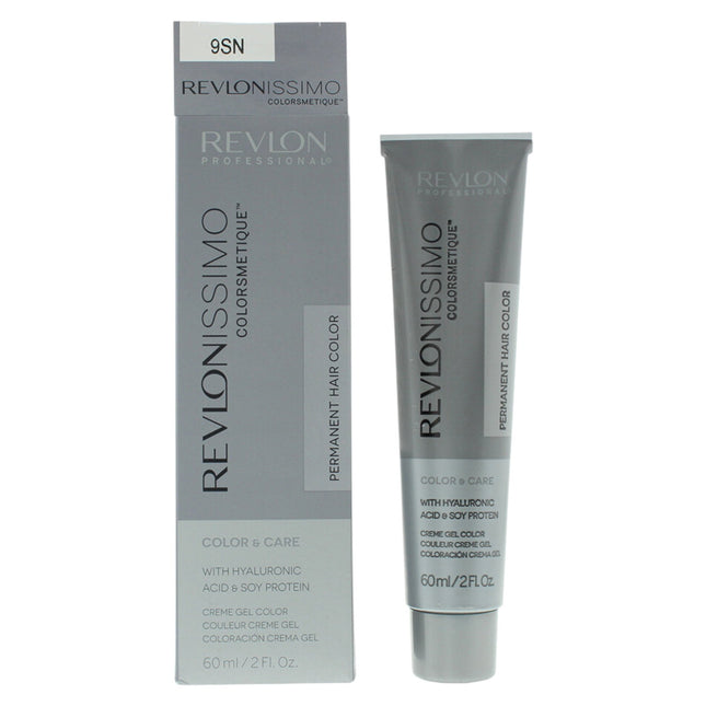 Revlon Revlonissimo Colorsmetique Permanent Hair Color 60ml - 9SN Very Light Blonde, 60 ml for Unisex