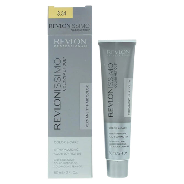 Revlon Revlonissimo Colorsmetique 60ml - 8.34 Light Coppery Gold Blonde, 60 ml for Women