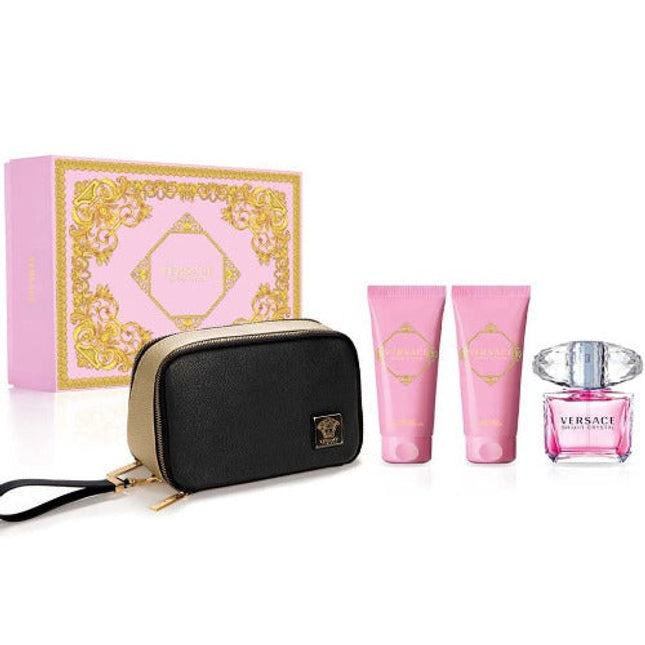Versace Bright Crystal 4 Piece Gift Set Versace