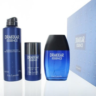 Guy Laroche Drakkar Essence 3 Piece Gift Set for Men - Masionstore