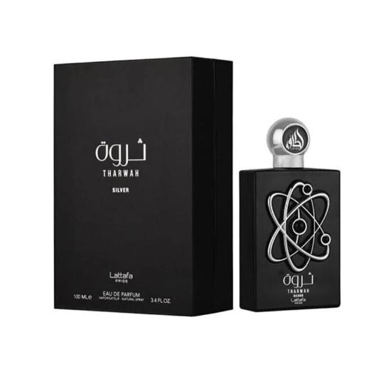 Lattafa Pride Tharwah Silver Eau de Parfum for Men