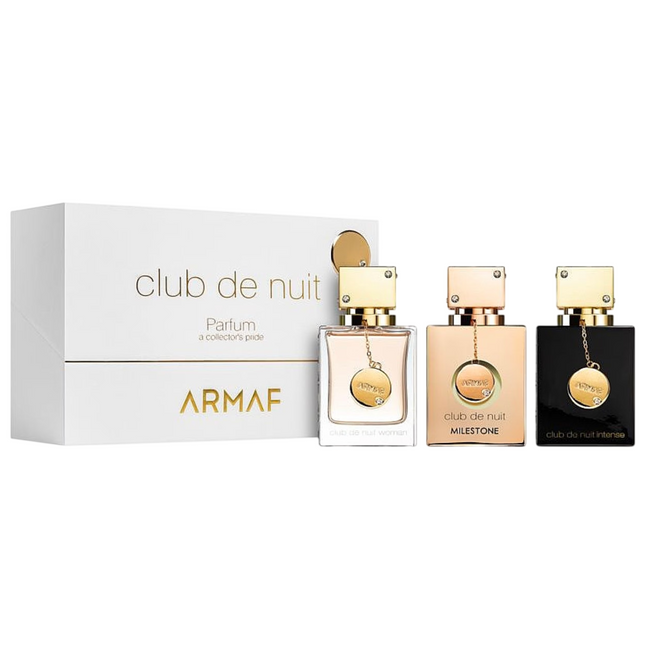 Armaf Club de Nuit A Collectors Pride for Women Gift Set 30ml Club de Nuit + 30ml Club de Nuit Intense EDP + 30ml Club de Nuit Milestone EDP