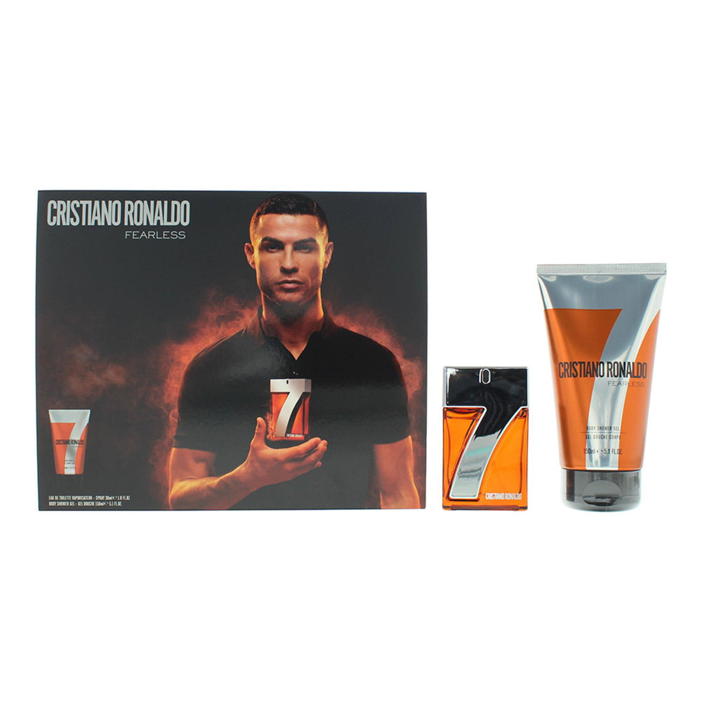 Cristiano Ronaldo CR7 Fearless Gift Set 30ml EDT + 150ml Shower Gel for Men
