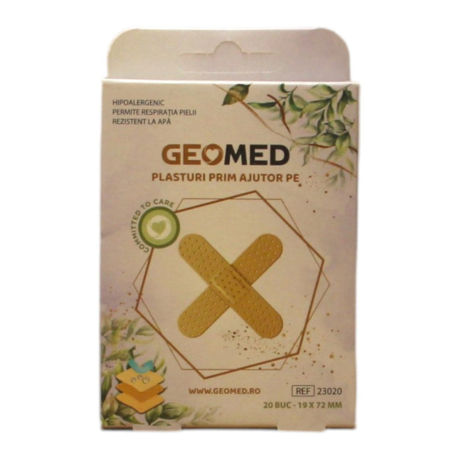 Geomed Set Geomed Geomed Protective – Wound Dressings Unisex, 19 x 72 mm, 20 pcs