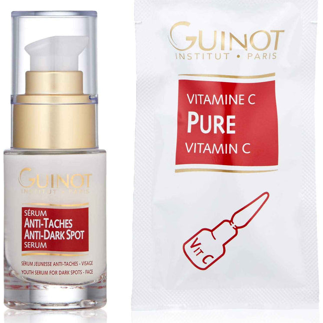 Guinot Set Guinot: Anti-Taches Anti-Dark Spots – Serum for Women, For Face, 23.5 ml + Pure, Vitamin C, For Face, 1.5 ml