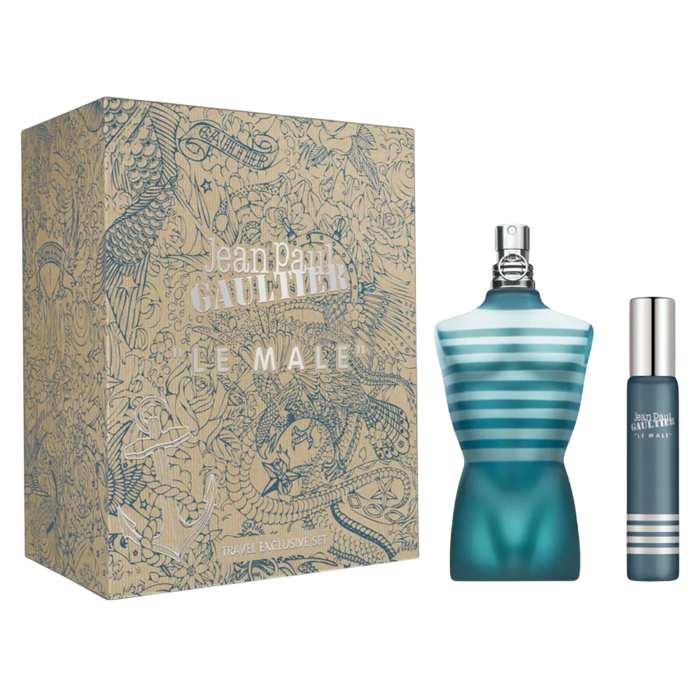 Jean Paul Gaultier Le Male Gift Set 125ml EDT + 20ml EDT for Men