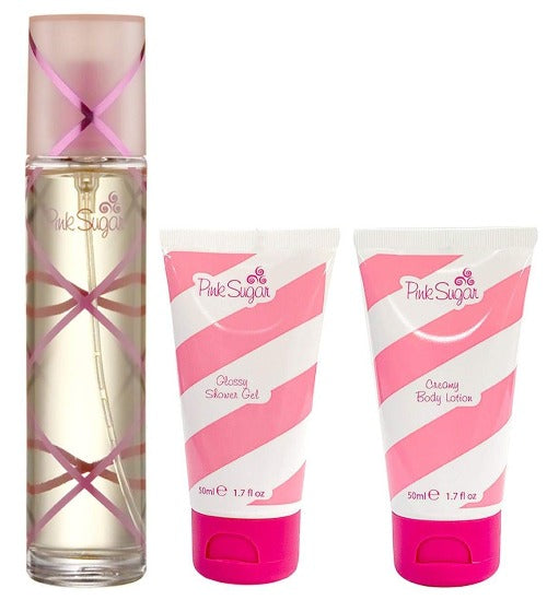 Aquolina Pink Sugar 3 Piece Gift Set for Women