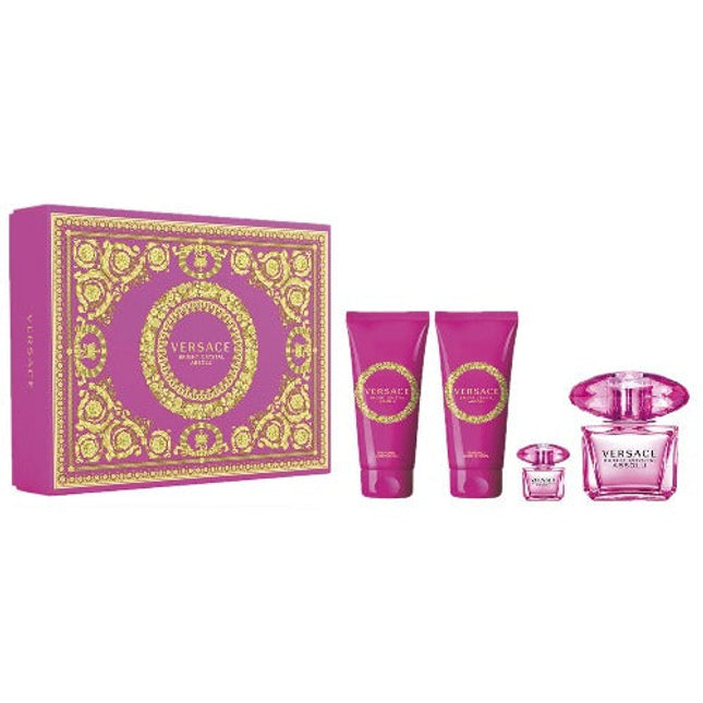 Versace Bright Crystal Absolu 4 Piece Gift Set Versace