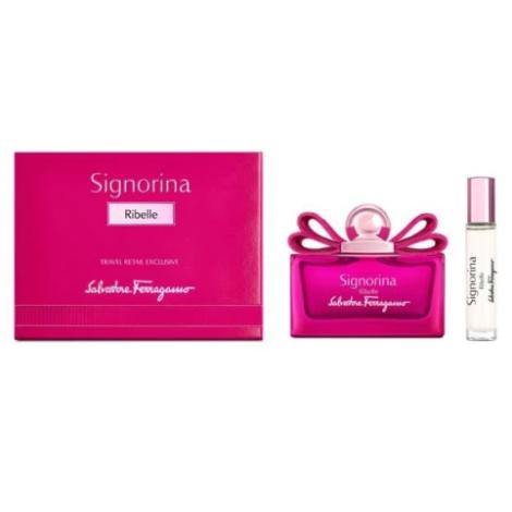 Salvatore Ferragamo Signorina Ribelle 2 Piece Gift Set for Women - Masionstore