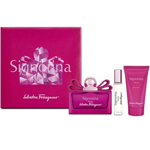 Salvatore Ferragamo Signorina Ribelle 3 Piece Gift Set for Women