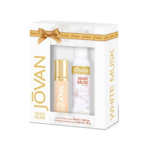 Jovan White Musk 2 Piece Gift Set for Women