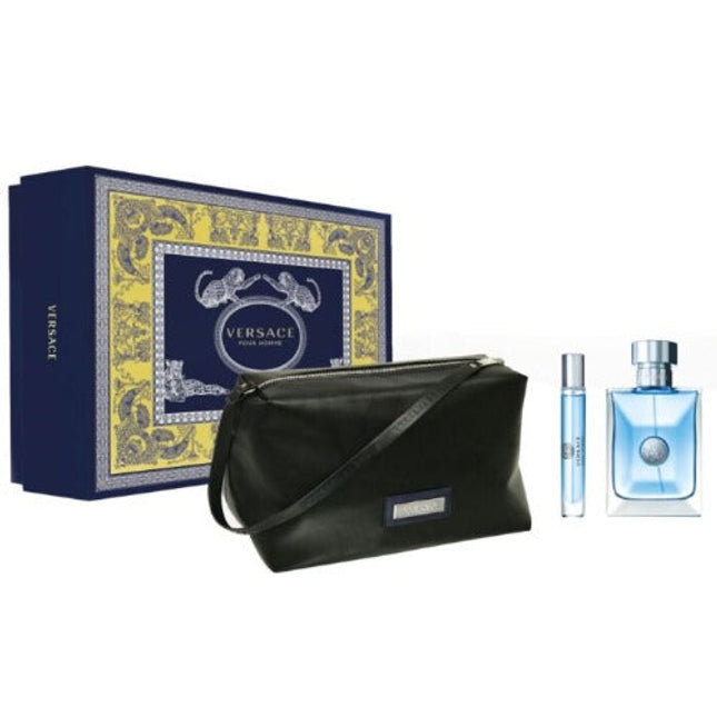 Versace Pour Homme 3 Piece Gift Set Versace