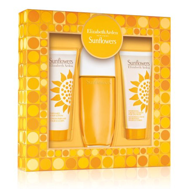 Sunflowers 3 Piece Gift Set Elizabeth Arden