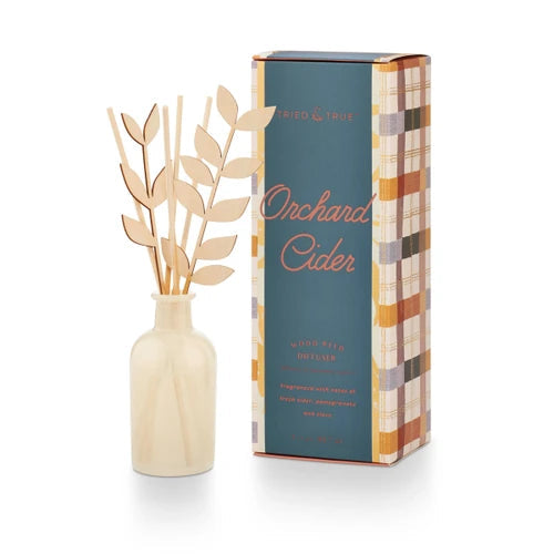 Illume Tried & True Orchard Cider Wood Reed Diffuser Illume Tried & True Orchard Cider