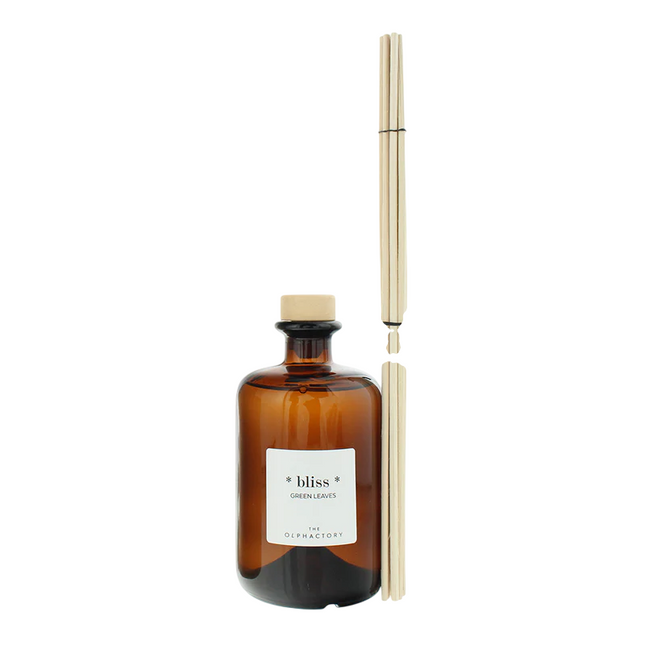 The Olphactory Bliss Green Leaves Diffuser 500ml, 500 ml for Unisex
