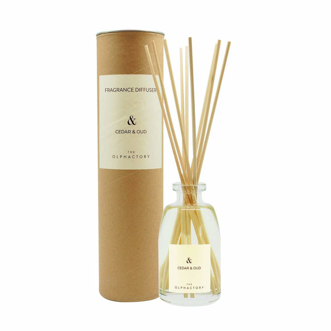 The Olphactory Cedar Oud Reed Diffuser 250ml, 250 ml for Unisex