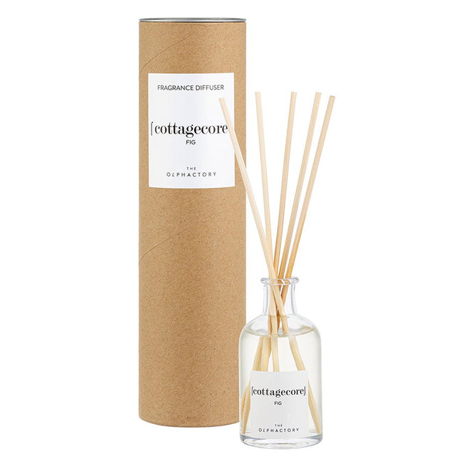 The Olphactory Cottagecore Fig Reed Diffuser 100ml, 100 ml for Unisex
