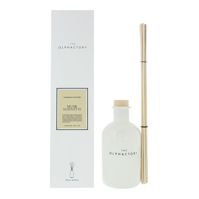 The Olphactory Musk Silhouette Diffuser 500ml, 500 ml for Unisex