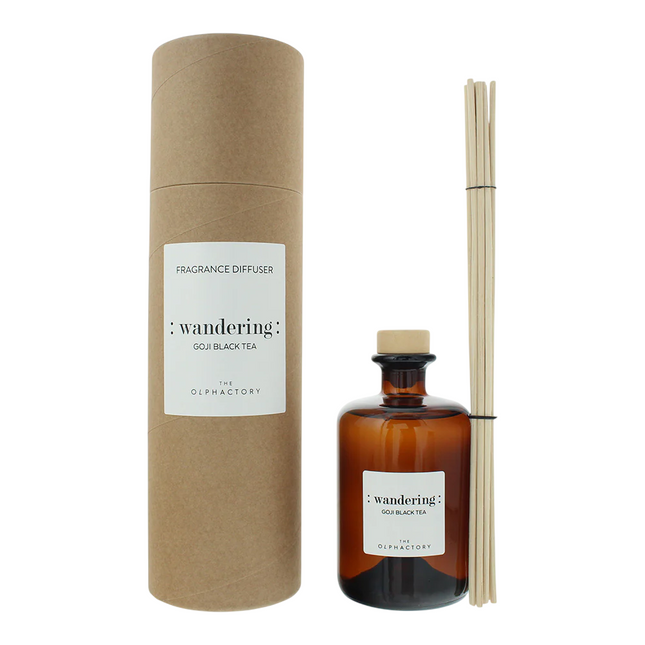 The Olphactory Wandering Goji Black Tea Diffuser 500ml, 500 ml for Unisex