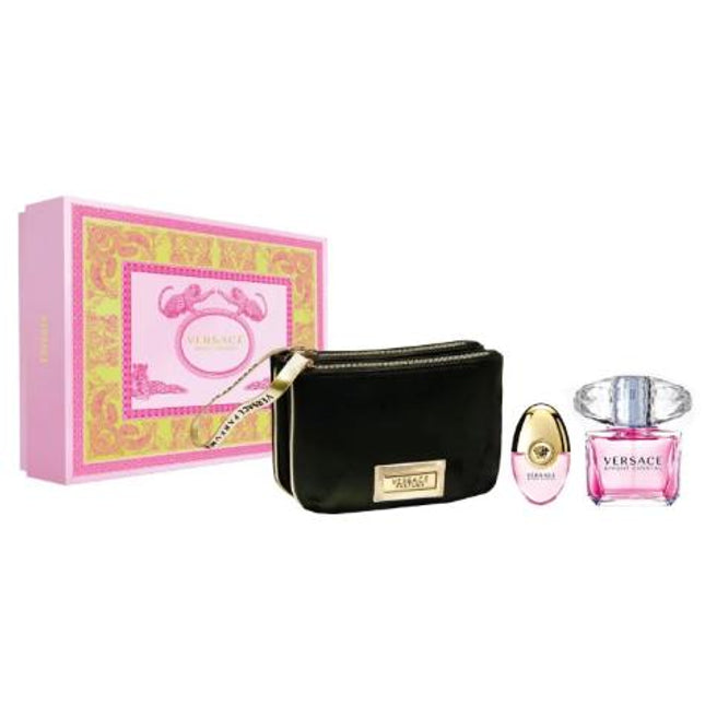 Versace Bright Crystal 3 Piece Gift Set Versace