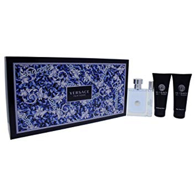 Versace Pour Homme 4 Piece Gift Set For Men Versace