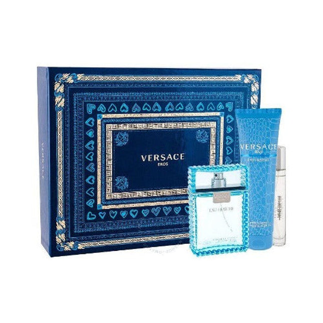 Versace Man Eau Fraiche 3 Piece Gift Set Versace