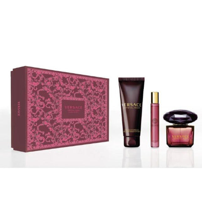Versace Crystal Noir 3 Piece Gift Set Versace