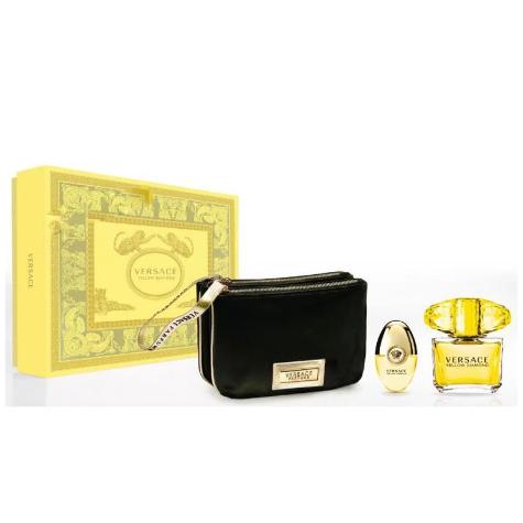 Versace Yellow Diamond 3 Piece Gift Set Versace