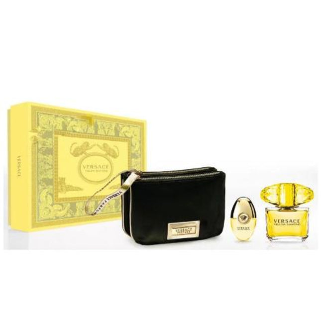 Versace Yellow Diamond 3 Piece Gift Set Versace