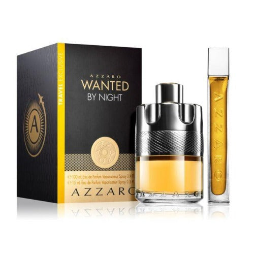 Azzaro Wanted By Night 2 Piece Gift Set for Men