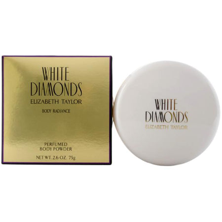 Elizabeth Taylor White Diamonds Perfumed Body Powder for Women - Masionstore