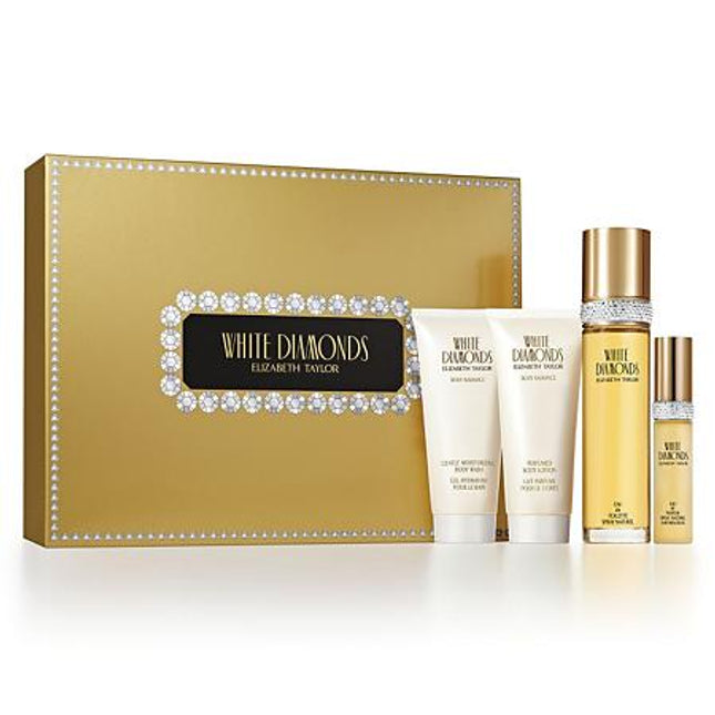 White Diamonds 4 Piece Gift Set Elizabeth Taylor