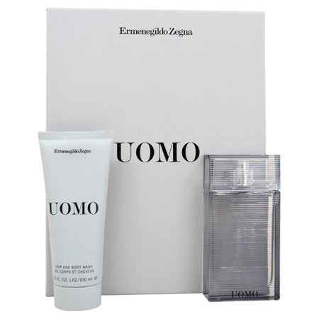 Ermenegildo Zegna Zegna Uomo 2 Piece Gift Set For Men - Masionstore